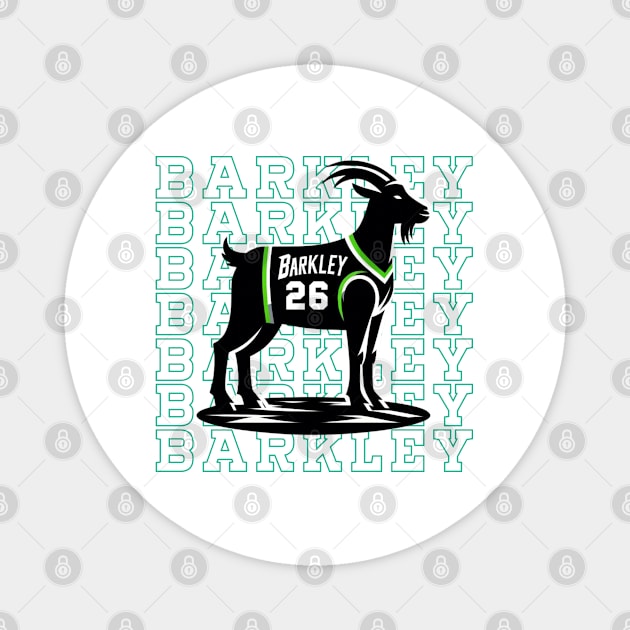 Saquon Barkley GOAT Magnet by Lolane